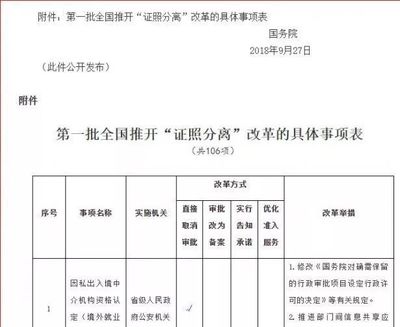 重大政策轉變 國家移民管理局停止因私出入境中介資格認定，服務重歸市場自由競爭
